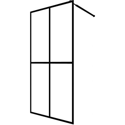 VIDAXL Stile Industriale Paravento Doccia 90x195cm VIDAXL Stile Industriale Paravento Doccia 90x195cm