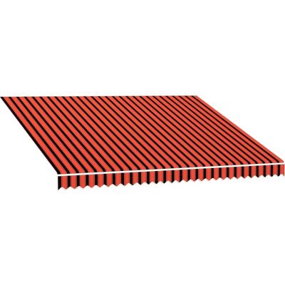 vidaXL Tissu de store orange et marron - 400x300 cm - Publicité vidaXL Tissu de store orange et marron - 400x300 cm - Publicité