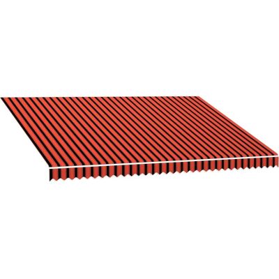 vidaXL Tissu d'auvent orange et marron 450x300 cm - Publicité vidaXL Tissu d'auvent orange et marron 450x300 cm - Publicité