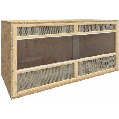 vidaXL Engineered Wood Reptile Terrarium - Safe Habitat vidaXL Engineered Wood Reptile Terrarium - Safe Habitat