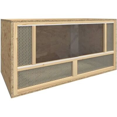 vidaXL Verbundenes Holz Reptil- Terrarium 80x40x40 cm vidaXL Verbundenes Holz Reptil- Terrarium 80x40x40 cm