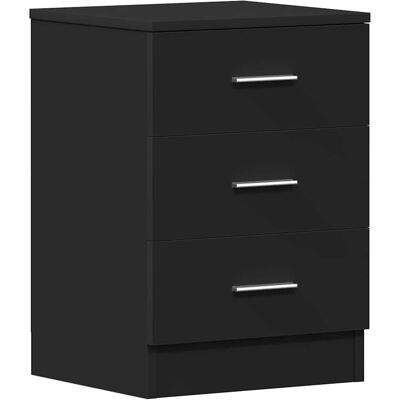 vidaXL Niche de Nuit Noire - 38x35x56 cm - Bois d'ingénierie - Publicité vidaXL Niche de Nuit Noire - 38x35x56 cm - Bois d'ingénierie - Publicité