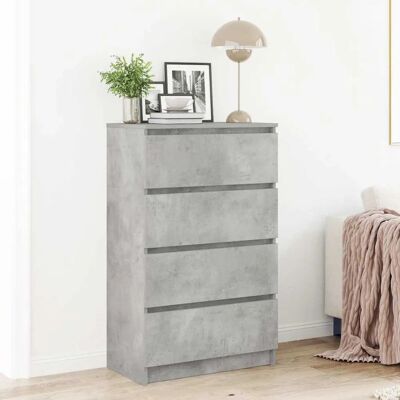 vidaXL Awo74356 Concrete Grey Sideboard - Sideboard vidaXL Awo74356 Concrete Grey Sideboard - Sideboard