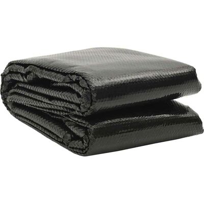 vidaXL 450x220cm musta aurinkohattu uima-allas - Uima-allaspeite vidaXL 450x220cm musta aurinkohattu uima-allas - Uima-allaspeite