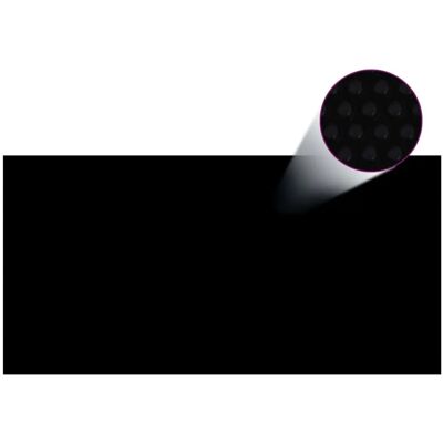 vidaXL Schwarze Poolabdeckung 400x200cm - Solabdeckung vidaXL Schwarze Poolabdeckung 400x200cm - Solabdeckung