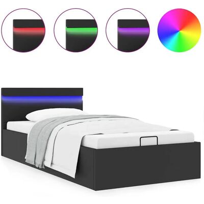 vidaXL Bett Mit LED - Bettgestell vidaXL Bett Mit LED - Bettgestell