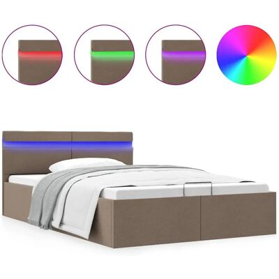 VidaXL Bett mit Hydraulik-Stauraum - Modernes Design VidaXL Bett mit Hydraulik-Stauraum - Modernes Design