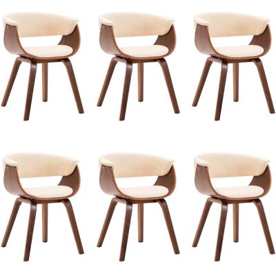vidaXL 278726 Esszimmerstuhl - Ergonomisch, 6 Stück vidaXL 278726 Esszimmerstuhl - Ergonomisch, 6 Stück