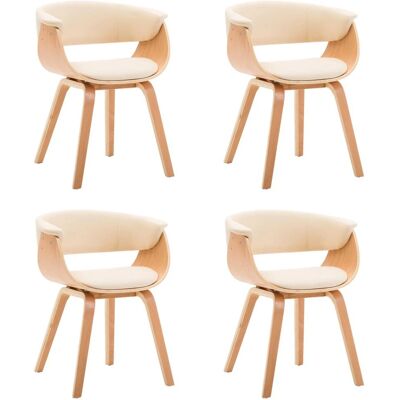 vidaXL 278731 Esszimmerstuhl - Ergonomischer Kunstleder vidaXL 278731 Esszimmerstuhl - Ergonomischer Kunstleder