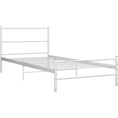 vidaXL Kovová Postelová konstrukce 90×200 cm - Postelová konstrukce vidaXL Kovová Postelová konstrukce 90×200 cm - Postelová konstrukce