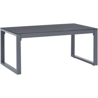 vidaXL Table Basse en Aluminium 90x50x40cm - Table Basse - Publicité vidaXL Table Basse en Aluminium 90x50x40cm - Table Basse - Publicité