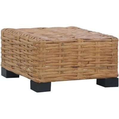 VidaXL Gartentisch - 47×47×28 cm Natur Rattan VidaXL Gartentisch - 47×47×28 cm Natur Rattan
