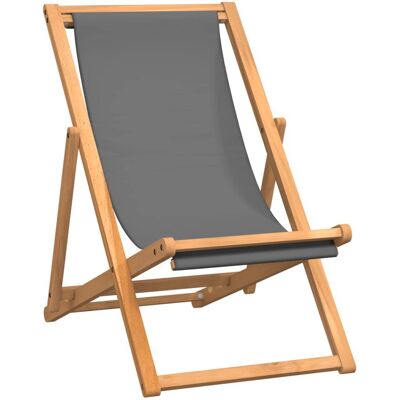 vidaXL Buitenstoel Grijs - Tuin, Strand, Kamperen - Outdoor Chair vidaXL Buitenstoel Grijs - Tuin, Strand, Kamperen - Outdoor Chair