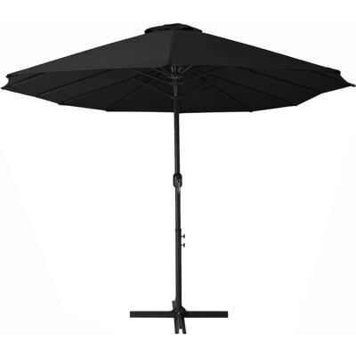 Nnevl Parasol ogrodowy z aluminiowym słupem - 460x270cm Nnevl Parasol ogrodowy z aluminiowym słupem - 460x270cm