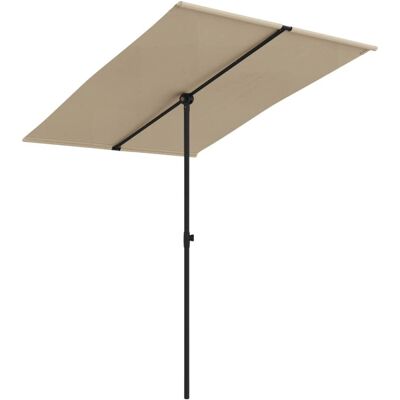 vidaXL Tuinschaduwdoek - Taupe - UV-bestendig polyester vidaXL Tuinschaduwdoek - Taupe - UV-bestendig polyester