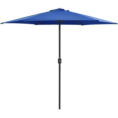 vidaXL Gartenschirm - Azurblau - 270x246cm - UV-Schutz vidaXL Gartenschirm - Azurblau - 270x246cm - UV-Schutz