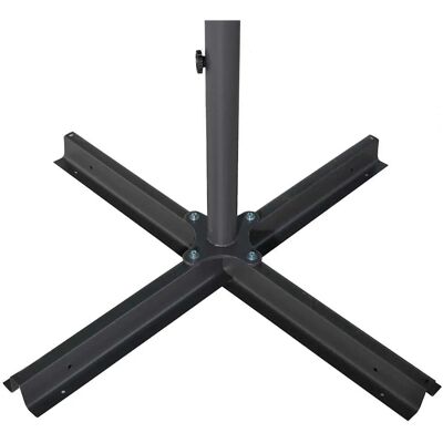 Vidaxl - Parasol d'extérieur en taupe en aluminium 600cm - Publicité Vidaxl - Parasol d'extérieur en taupe en aluminium 600cm - Publicité