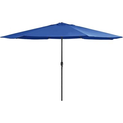 vidaXL 400cm Azurblauer Gartenparasol - Sonnenschutz vidaXL 400cm Azurblauer Gartenparasol - Sonnenschutz