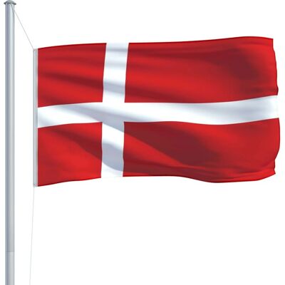 vidaXL Dänemark Flagge Wetterfester Gartenwindsack - Flagge vidaXL Dänemark Flagge Wetterfester Gartenwindsack - Flagge