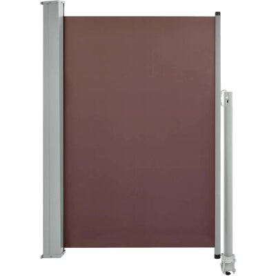 vidaXL Uittrekbare zijmarkies - 120 x 300 cm - Bruin vidaXL Uittrekbare zijmarkies - 120 x 300 cm - Bruin
