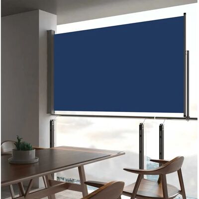 vidaXL Modell 48347 - Blaue Seitenmarkise 140x300cm vidaXL Modell 48347 - Blaue Seitenmarkise 140x300cm