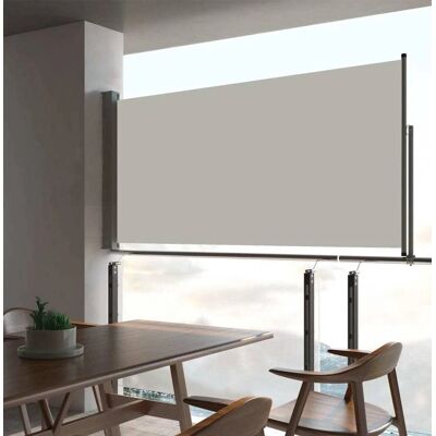 Toldo lateral extensible vidaXL 80×300 cm Crema - Toldo lateral Toldo lateral extensible vidaXL 80×300 cm Crema - Toldo lateral