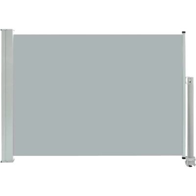 vidaXL Patio Retractable Side Awning - 80x300 cm Grey vidaXL Patio Retractable Side Awning - 80x300 cm Grey