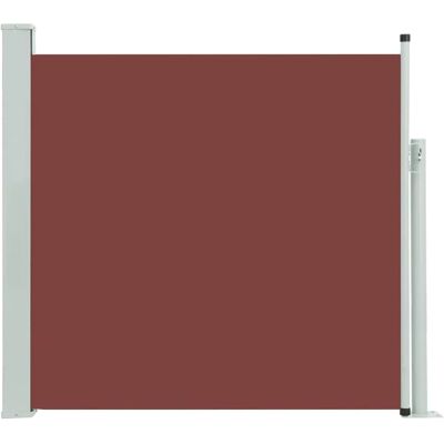 vidaXL Ausziehbare Seitenmarkise 170×300 cm Braun - Seitenmarkise vidaXL Ausziehbare Seitenmarkise 170×300 cm Braun - Seitenmarkise