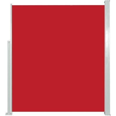 Store latéral extensible vidaXL 100×500 cm Rouge - Store latéral - Publicité Store latéral extensible vidaXL 100×500 cm Rouge - Store latéral - Publicité