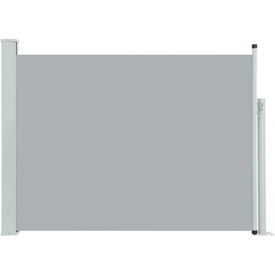 vidaXL Tenda laterale retrattile grigia 100x500cm - Tenda laterale vidaXL Tenda laterale retrattile grigia 100x500cm - Tenda laterale