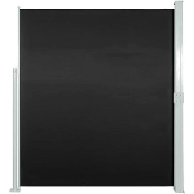 vidaXL Store latéral 140×500 cm Noir - Store latéral - Publicité vidaXL Store latéral 140×500 cm Noir - Store latéral - Publicité