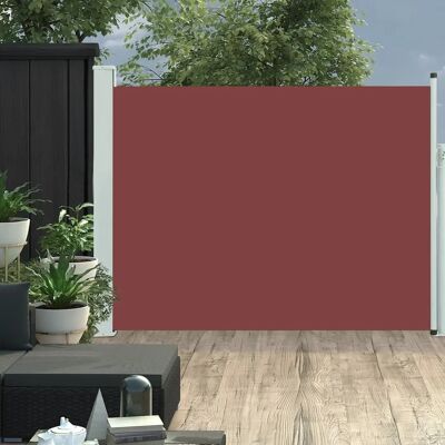 vidaXL Uitrekbare Zijscherm - 140×500 cm Bruin Grijs - Zijscherm vidaXL Uitrekbare Zijscherm - 140×500 cm Bruin Grijs - Zijscherm