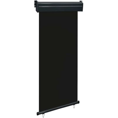 VIDAXL Modell Seitenmarkise - Schwarz - 80x250 cm - Seitenmarkise VIDAXL Modell Seitenmarkise - Schwarz - 80x250 cm - Seitenmarkise