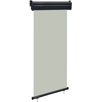 vidaXL Tenda laterale per balcone 85x250 cm Grigia - Balcony Side Awning vidaXL Tenda laterale per balcone 85x250 cm Grigia - Balcony Side Awning