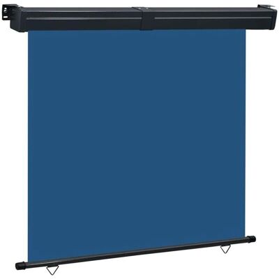 vidaXL Balkonzijscherm 165x250 cm Blauw - Balkonzijscherm vidaXL Balkonzijscherm 165x250 cm Blauw - Balkonzijscherm