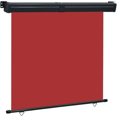 vidaXL 165x250 cm Rode Balkonzijzelement vidaXL 165x250 cm Rode Balkonzijzelement