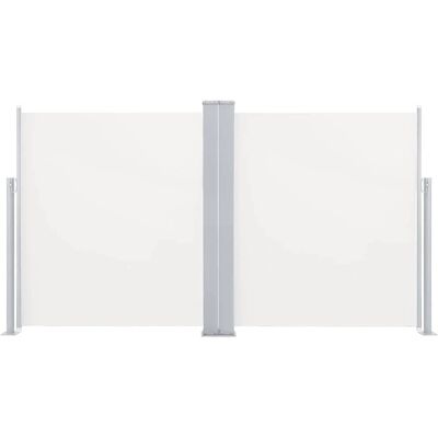 vidaXL Patio Retractable Double Side Awning 170x600 cm Cream - Markise vidaXL Patio Retractable Double Side Awning 170x600 cm Cream - Markise