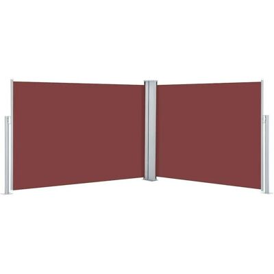 vidaXL Ausziehbare Seitenmarkise Braun 120x1000 cm Gartenbildschirm Sonnenschutz - Seitentuch vidaXL Ausziehbare Seitenmarkise Braun 120x1000 cm Gartenbildschirm Sonnenschutz - Seitentuch