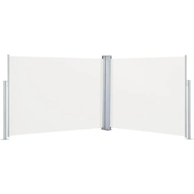 vidaXL Krémszínű Behúzható Oldalsó Napellenző 140 x 1000 cm - Side Awning vidaXL Krémszínű Behúzható Oldalsó Napellenző 140 x 1000 cm - Side Awning