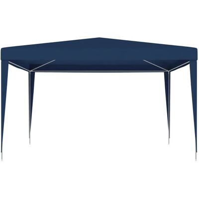Tienda de fiesta vidaXL 4x4m Azul Pérgola de jardín - Tienda de fiesta Tienda de fiesta vidaXL 4x4m Azul Pérgola de jardín - Tienda de fiesta