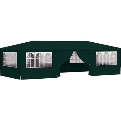 vidaXL Tuinmeubelset Professioneel Partytent met Zijwanden - 4x9 m Groen vidaXL Tuinmeubelset Professioneel Partytent met Zijwanden - 4x9 m Groen