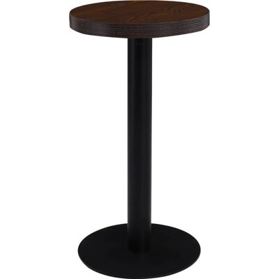 vidaXL 286416 Dunkelbrauner MDF Bistro Tisch - Küche/Esszimmer vidaXL 286416 Dunkelbrauner MDF Bistro Tisch - Küche/Esszimmer