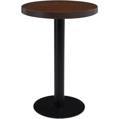 Tavolo bistrot MDF marrone scuro vidaXL - Tavolo da cucina/pranzo Tavolo bistrot MDF marrone scuro vidaXL - Tavolo da cucina/pranzo