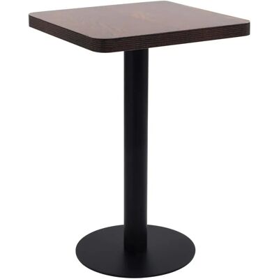 vidaXL 286428 - Bistro Tisch Dunkelbraun MDF vidaXL 286428 - Bistro Tisch Dunkelbraun MDF