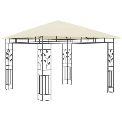 vidaXL Pergola z moskitierą 3x3x2,73 m Kolor kremowy - Pergola z moskitierą vidaXL Pergola z moskitierą 3x3x2,73 m Kolor kremowy - Pergola z moskitierą