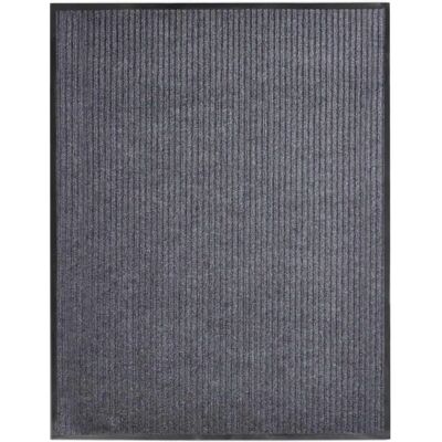 vidaXL Yderdørsmåtte grå 117x220 cm PVC - Yderdørsmåtte vidaXL Yderdørsmåtte grå 117x220 cm PVC - Yderdørsmåtte