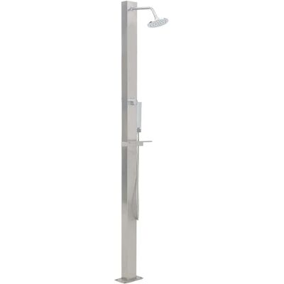 vidaXL Chuveiro Externo em Aço Inoxidável Lineare - Chuveiro de Jardim vidaXL Chuveiro Externo em Aço Inoxidável Lineare - Chuveiro de Jardim