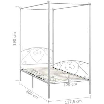 vidaXL Bedframe 120x200 - Bedframe vidaXL Bedframe 120x200 - Bedframe