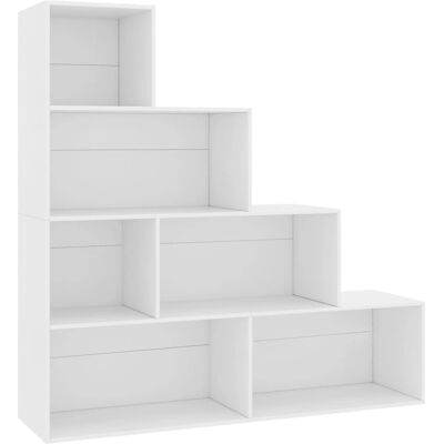 vidaXL 155x24x160 cm Bibliothèque/Diviseur blanc - Publicité vidaXL 155x24x160 cm Bibliothèque/Diviseur blanc - Publicité