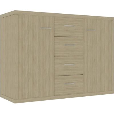 vidaXL Sonoma Eiken Dressoir - Opbergruimte & Decoratie vidaXL Sonoma Eiken Dressoir - Opbergruimte & Decoratie